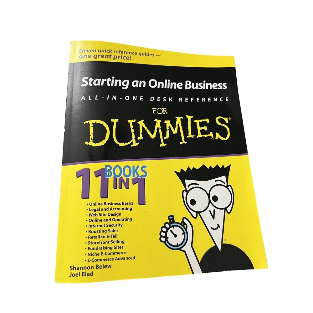 Starting An Online Business All-In-One Desk Reference For Dummies 11 Books In‎ 1